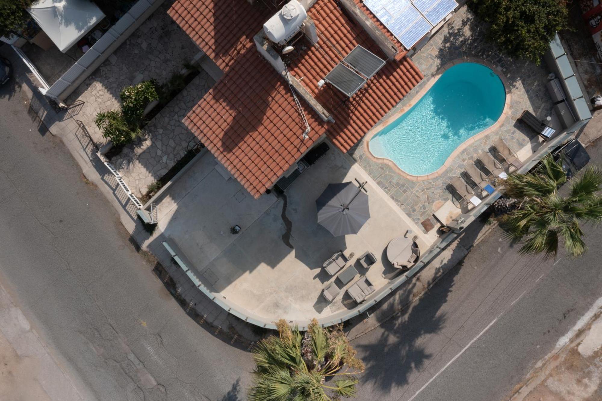 Lighthouse Pool Villa Pafos Exterior foto